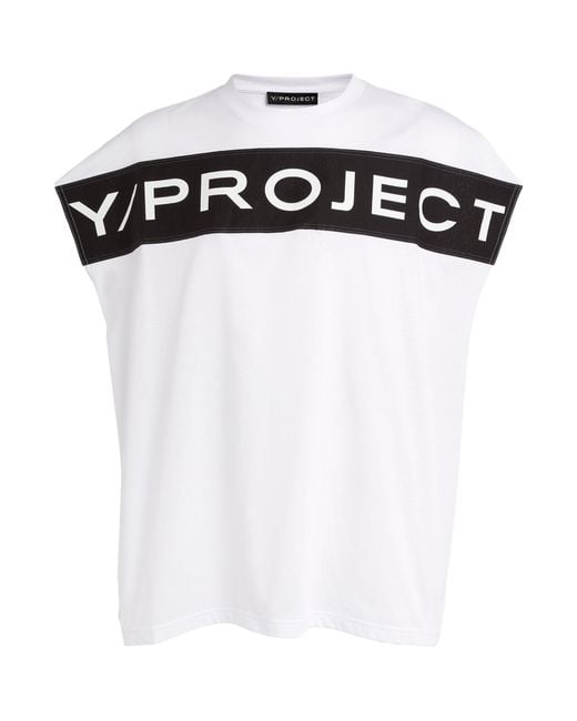 Y. Project Black Logo Tank Top for men