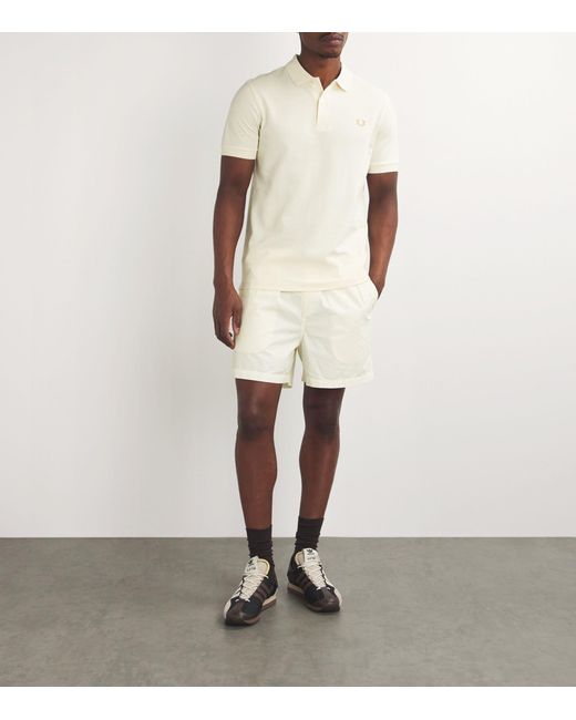 Fred Perry Natural Cotton Shorts for men