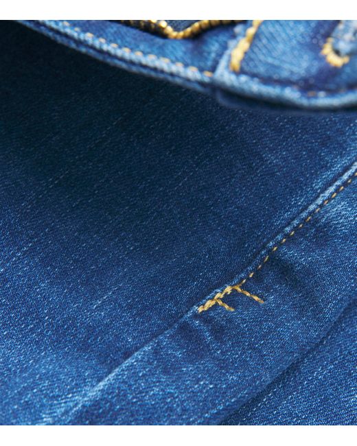 FRAME Blue The Pencil Slim Jeans