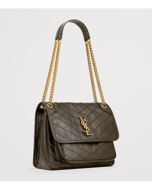 Saint Laurent Metallic Medium Niki Shoulder Bag