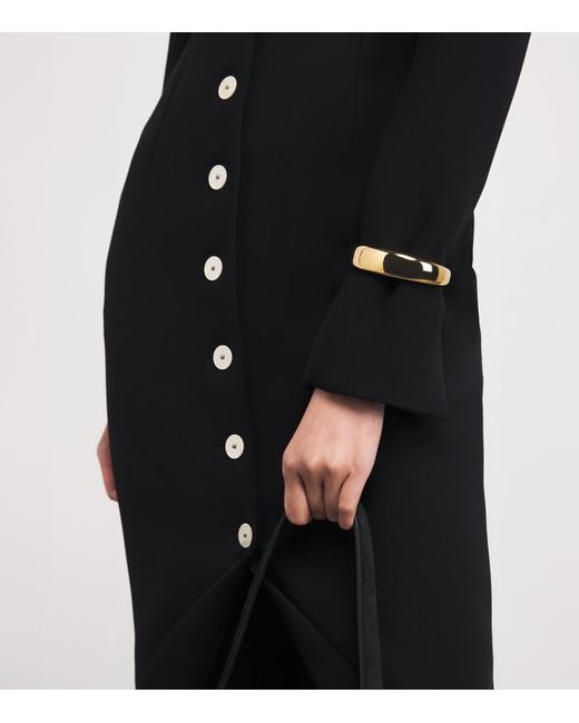 LIE STUDIO Natural Plated Emma Cuff Bangle