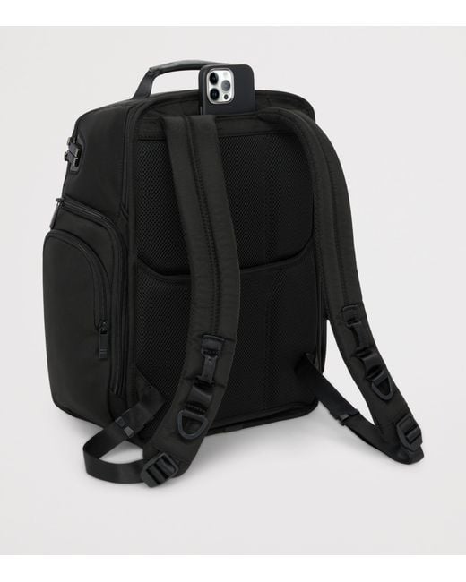 Tumi Black Alpha 4 Brief Pack Backpack