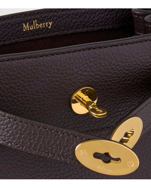 Mulberry Black Leather Islington Bucket Bag