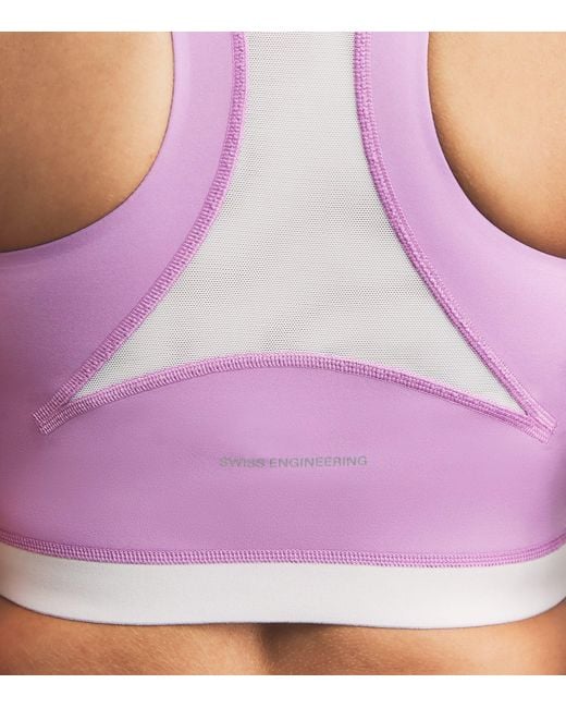 On Shoes Purple Train 2-In-1 Crop Top