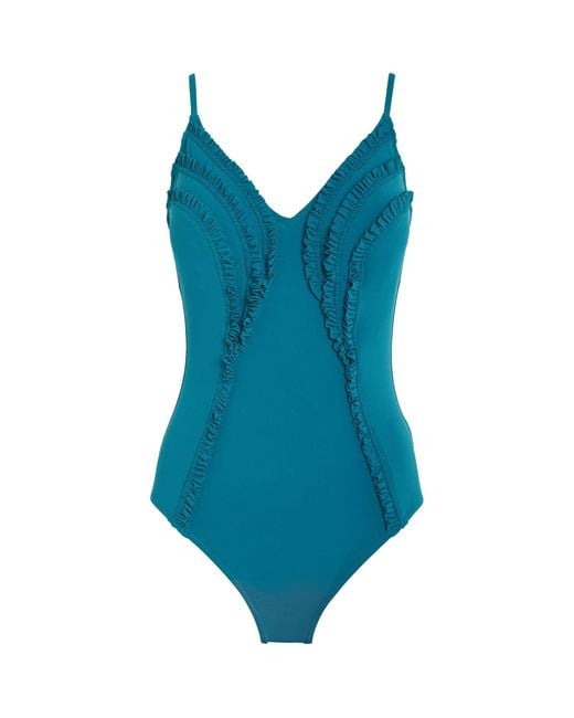Gottex Blue Queen Of Paradise Swimsuit