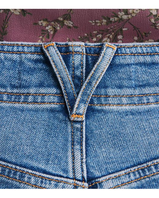 Veronica Beard Blue Taylor Jeans