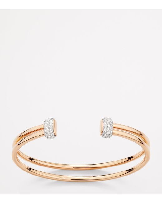 Pomellato Natural And Diamond Together Bangle