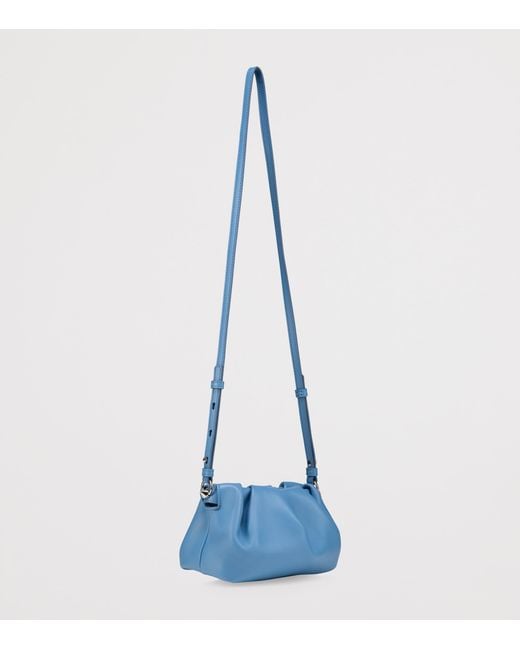 Christian Louboutin Blue Eva Mini Leather Cross-Body Bag