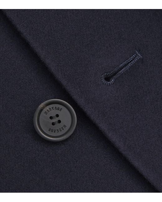 Mackage Blue Rws Wool Beckett Coat for men