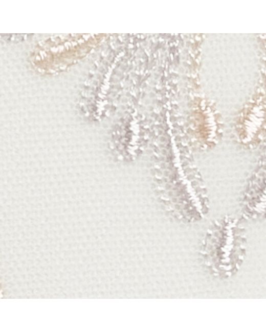 Chantelle White Lace Champs Elysées Tanga Briefs