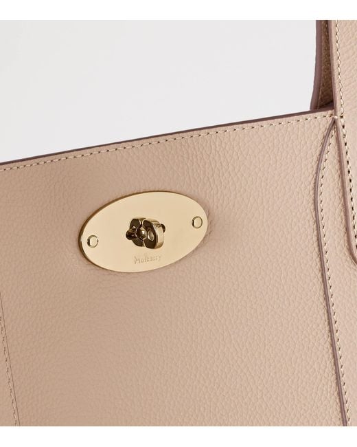Mulberry Natural Small Leather Bayswater Tote Bag