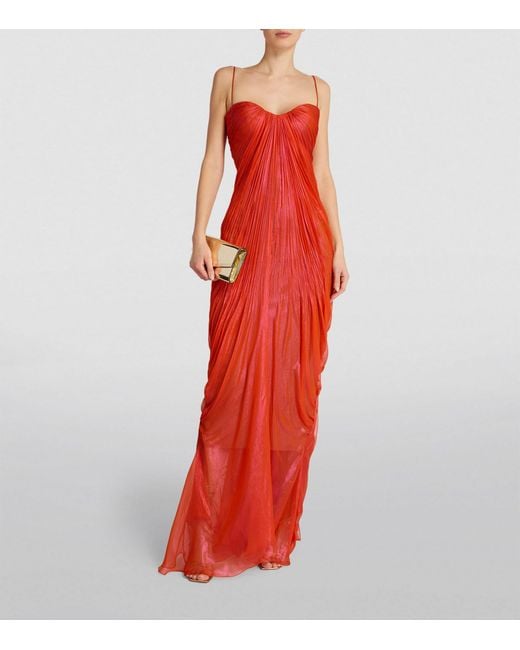 Maria Lucia Hohan Red Victoria Gown