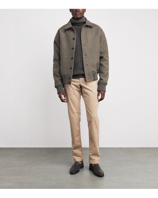 Jacob Cohen Natural Bobby Slim Chinos for men