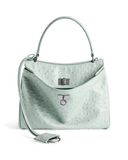 Balenciaga Green Mini Rodeo Top-Handle Bag