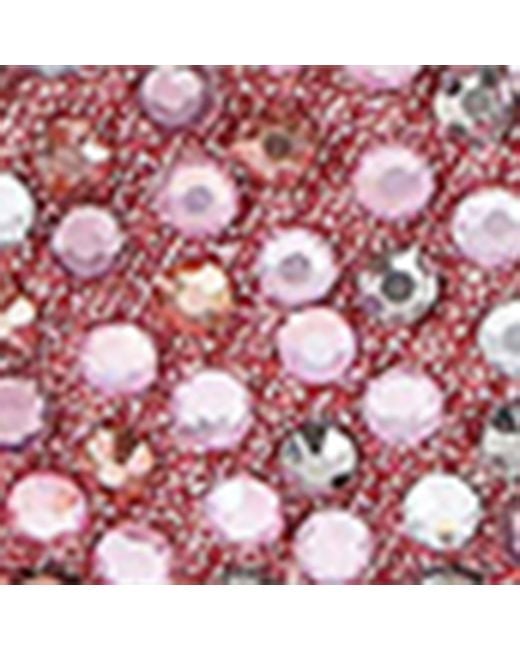 Kurt Geiger Pink Embellished Strass Flat Mules