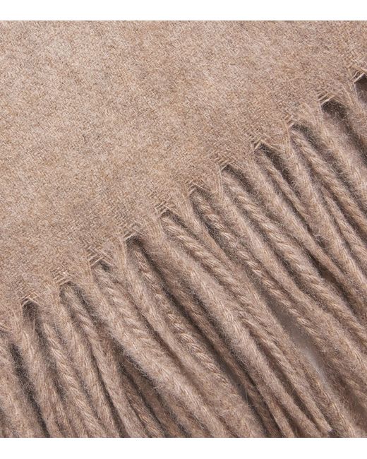 Johnstons Natural Cashmere Stole for men