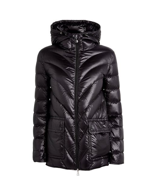 Moncler Black Down-Filled Argenno Short Parka