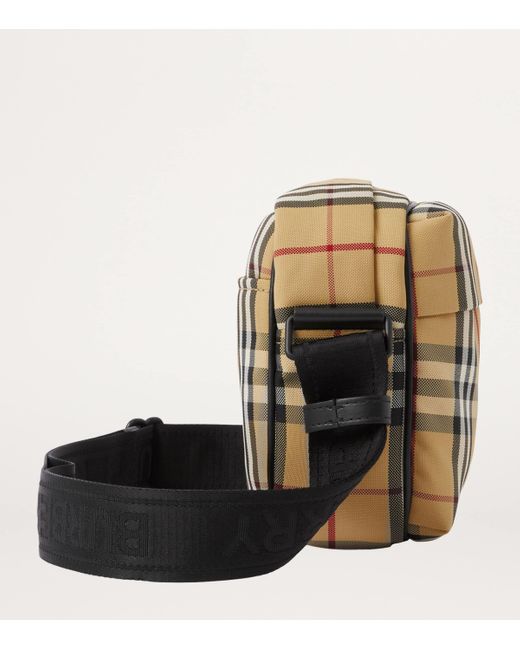 Burberry Black Check Paddy Bag for men