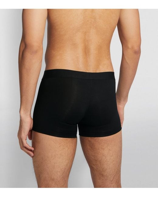 Zimmerli of Switzerland Black 700 Pureness Boxer Briefs for men
