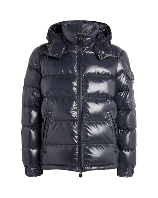 Moncler Blue Maya Puffer Jacket for men