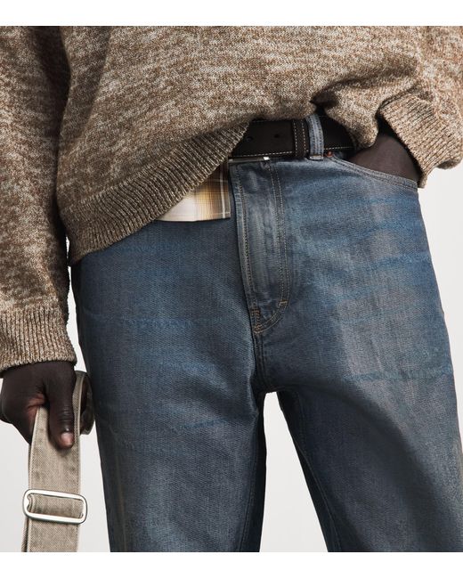 Our Legacy Blue Carlson Cut Bootcut Jeans for men