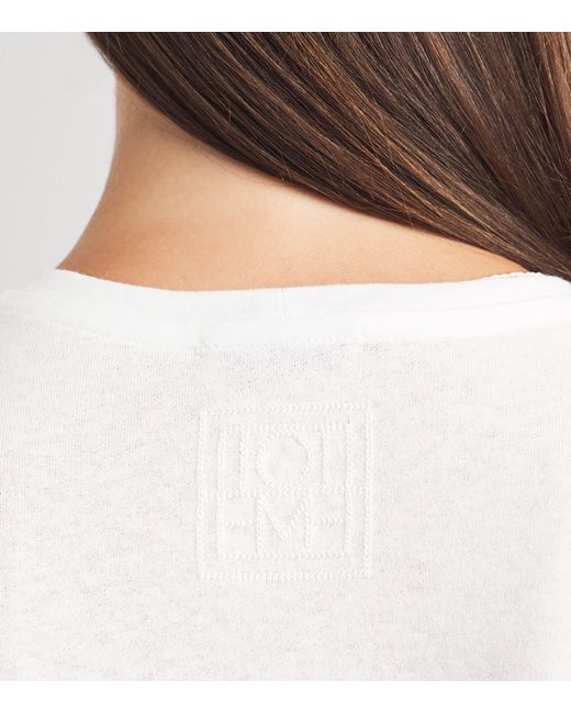 Totême  White Classic T-Shirt