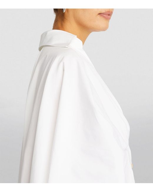 Palmer//Harding White Resilient Shirt Dress