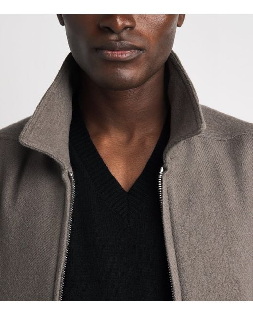 Rick Owens Black Cashmere-Wool Tommy Sweater for men