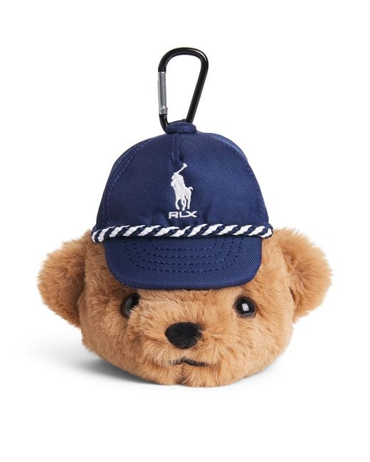 Ralph Lauren Blue Polo Bear Golf Ball Pouch for men