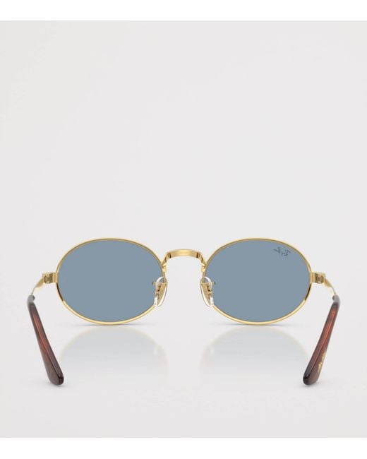 Ray-Ban Blue By A$Ap Rocky Oval Sunglasses