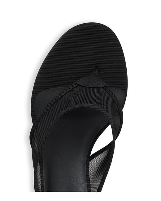 Alaïa White Mesh Thong Mules 55