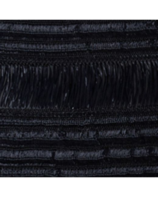 Alaïa Blue Raffia Mini Skirt