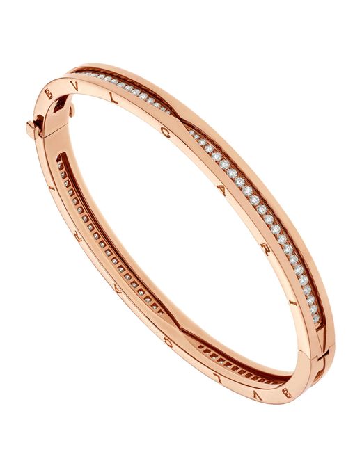 BVLGARI Natural And Diamond B.Zero1 Bangle