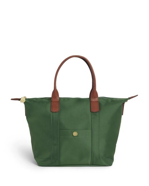 Harrods Green Grab Nylon Tote Bag