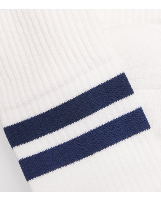 Falke White Ribbed Dynamic Socks for men