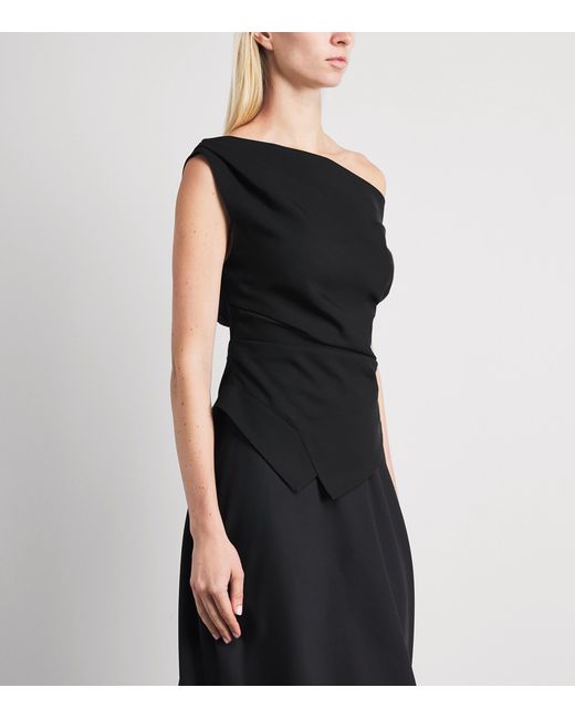Rohe Black Off Shoulder Top