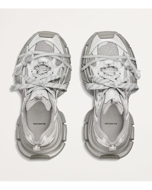 Balenciaga 3Xl Reflective Sneakers in White for Men Lyst Canada