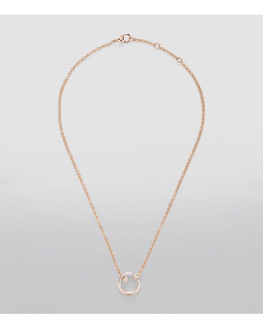 Pomellato Metallic And Diamond Together Necklace