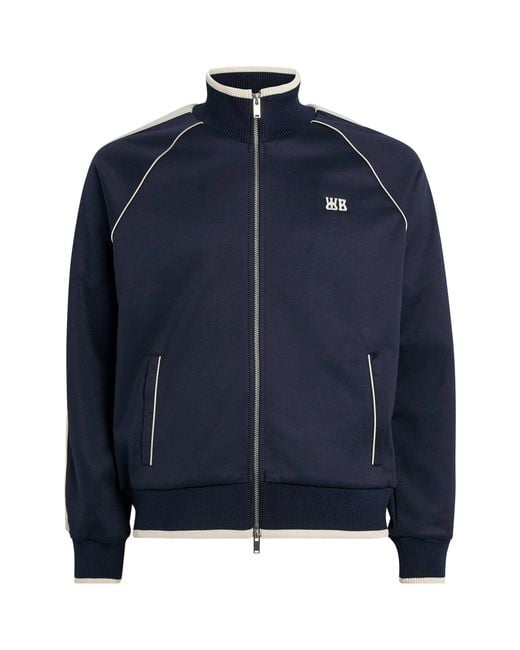 Wales Bonner Blue Motion Track Jacket for men