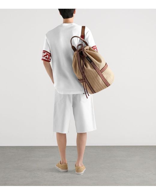 Dolce & Gabbana White Cotton Shorts for men
