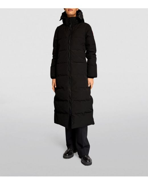 Canada Goose Black Mystique Hooded Parka