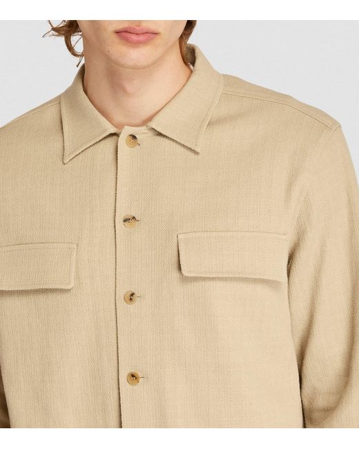 LE17SEPTEMBRE Natural Cotton Shirt for men