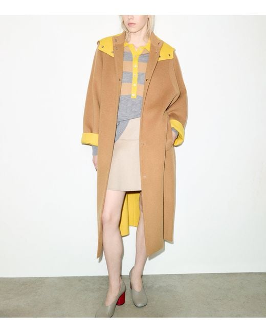 MAX&Co. Natural Virgin Wool Coat
