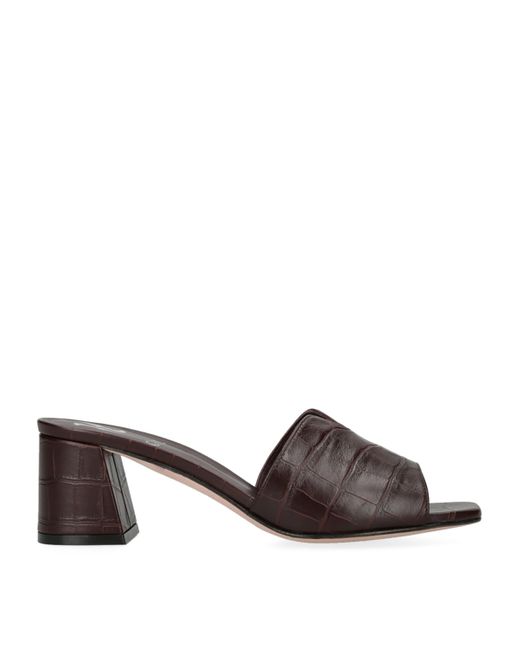Dante Croc-Embossed Mules main image 1
