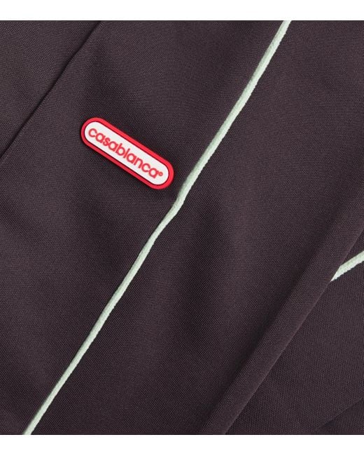 Casablanca Blue Logo Track Pants for men