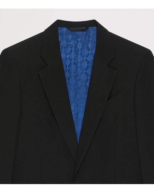 Givenchy Blue Wool 2G Blazer for men