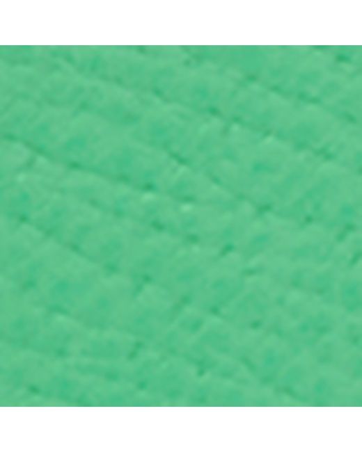 Smythson Green Leather Panama Card Holder