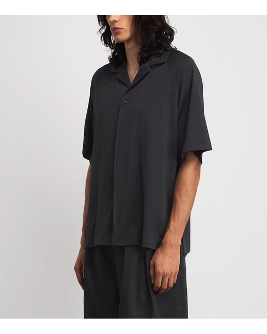 Jacquemus Black Cotton Jean Atelier Shirt for men