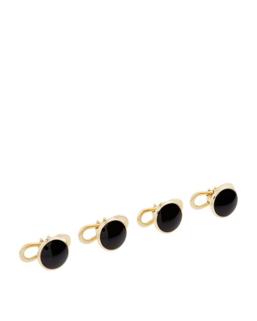 Tom Ford Black And Onyx Cufflinks for men