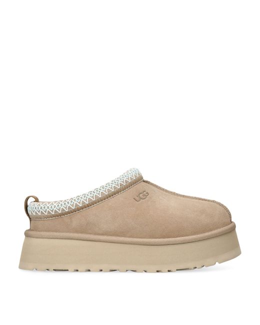 Ugg Natural Suede Tazz Ii Slippers